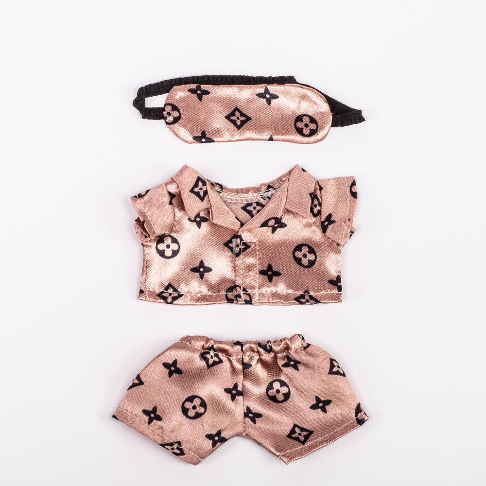 Luxury Rose Pajamas for Collectible Figures