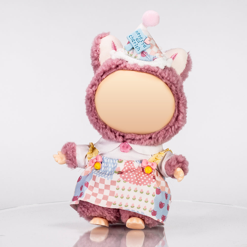 Pasztell Lányos Szett – Puha, Cuki Ruha Ing Színben Illő Kalappal