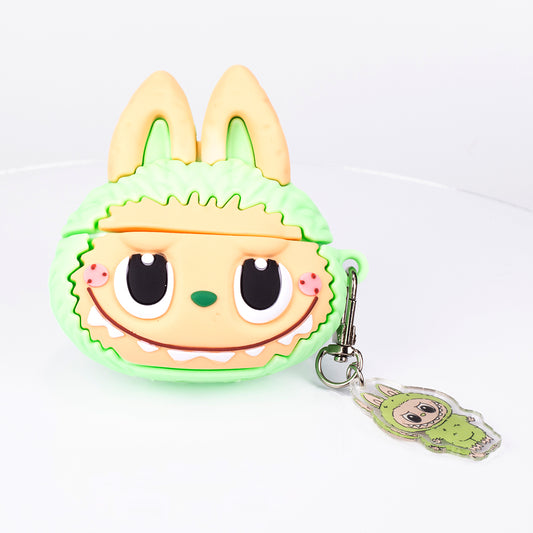 Labubu Airpods PRO 2 protective case, GREEN