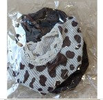 Labubu clothes, "cow pattern"