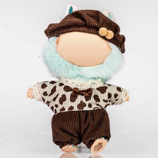 Vintage Charm Szett – Puha Nadrág, Csipkés Felső és Cuki Sapka