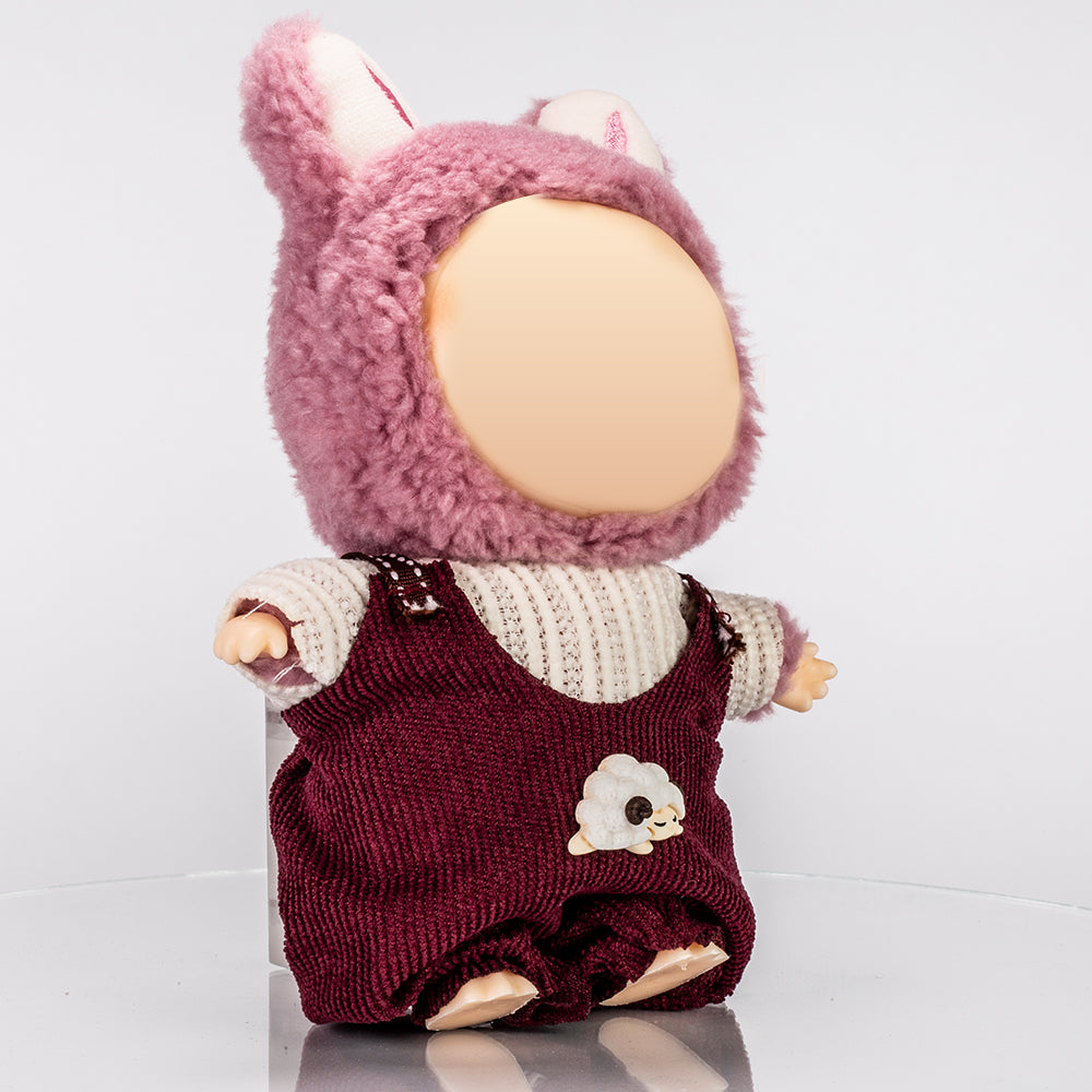 Elegáns Bordó Bársony Szett – Fehér Kötött Felső & Puha Nadrág