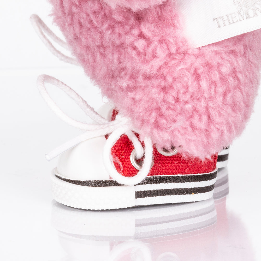 Red Training Shoes for Collectible Figures