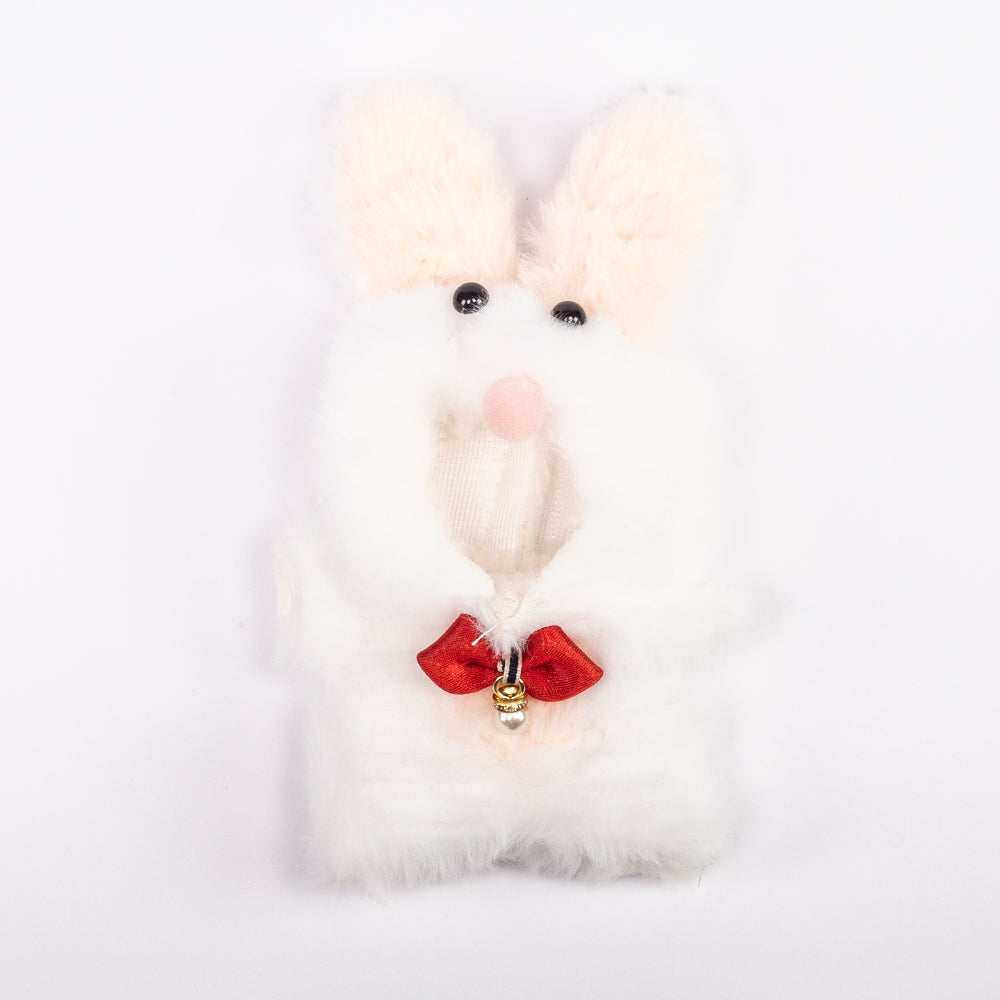 White Bunny Outfit for Collectible Figures