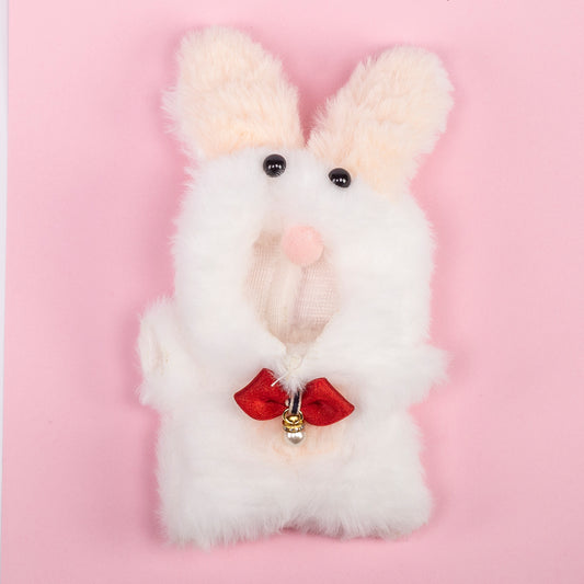 White Bunny Outfit for Collectible Figures