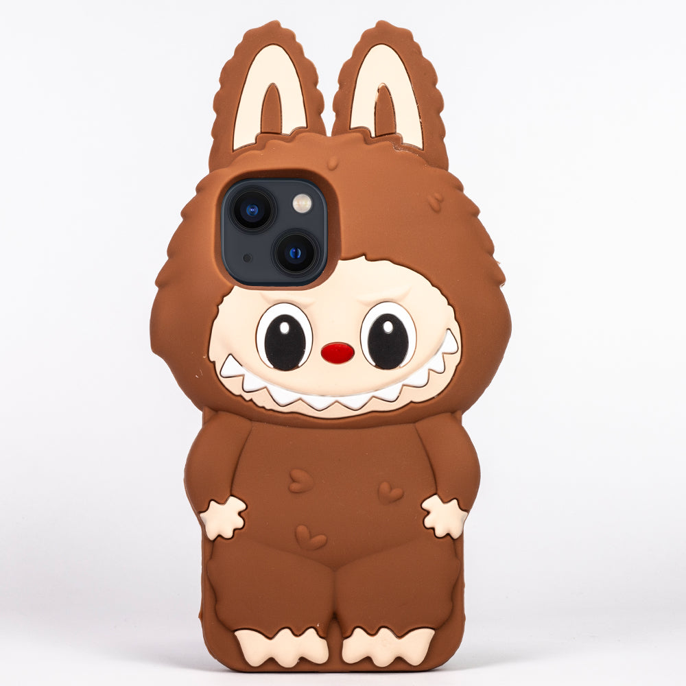 Szilikon Telefontok – Cuki 3D Rajzfilmes Védőtok iPhone-hoz